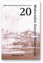 Białoruskie Zeszyty Historyczne, 20