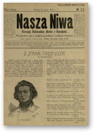 Наша Ніва (1906-1915), 23/1907