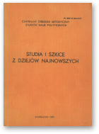 Studia i szkice z dziejów najnowszych