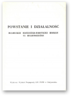 Powstanie i działalność Białoruskiej Włosciańsko-Robotniczej Hromady na Białostocczyźnie