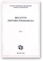 Biuletyn Historii Pogranicza, 4