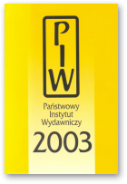 Państwowy Instytut Wydawniczy 2003