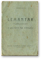 Stankiewič J., LEMANTAR
