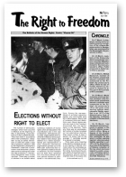 The Right of Freedom, 7 (31) 1999