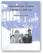 Беляцки Алесь, Лабкович Владимир, Ревяко Татьяна, Стефанович Валентин, Нарушения прав человека в Беларуси в 2006 году