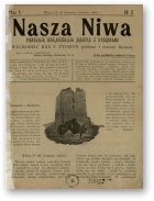 Наша Ніва (1906-1915), 2/1906