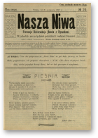Наша Ніва (1906-1915), 29/1907