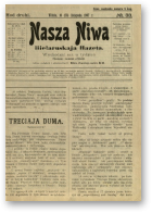 Наша Ніва (1906-1915), 33/1907