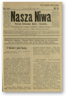 Наша Ніва (1906-1915), 10/1908
