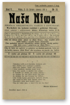 Наша Ніва (1906-1915), 33/1910