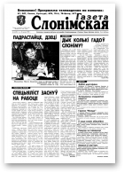 Газета Слонімская, 6 (87) 1999