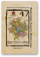 Białoruskie Zeszyty Historyczne, 47