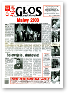 Głos znad Niemna, 21 (574) 2003