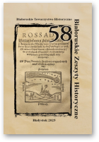 Białoruskie Zeszyty Historyczne, 58